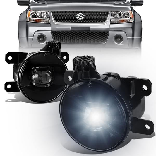 FAROS DE NIEBLA 06-14 SUZUKI GRAND VITARA MODELS / 06-12 SUZUKI SX4 4-DR SEDAN - FITS SX4 SEDAN MODELS ONLY - SMOKE