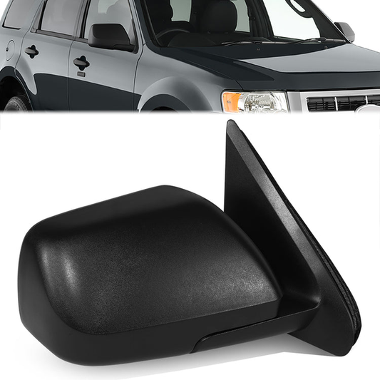 RETROVISOR MIRROR - OE STYLE - FORD ESCAPE 2010-2012 - WITH POWER WITH BLIND SPOT MIRROR - PASSENGER RIGHT SIDE - BLACK