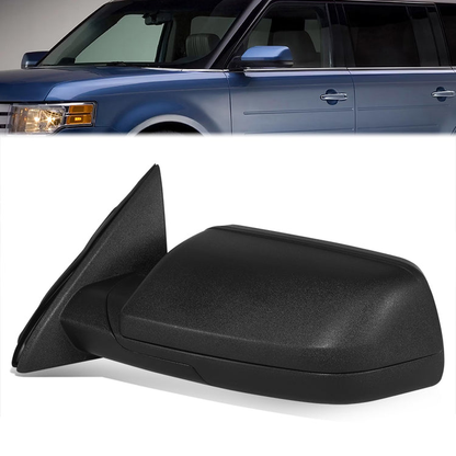 RETROVISOR MIRROR - OE STYLE - FORD FLEX 09-12 - WITH POWER - DRIVER SIDE - PAINT TO MATCH - BLACK