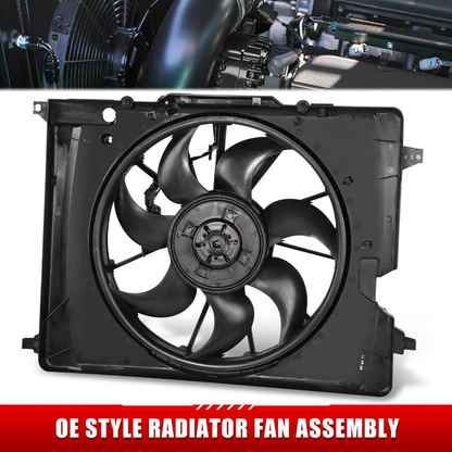 ABANICOS OE STYLE -GENESIS G80 2018-2020 / GENESIS G90 2017-2019 - FITS V6 MODELS