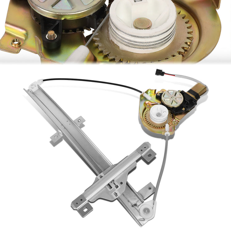 REGULADOR DE VENTANA WINDOW MOTORS & REGULATORS - METALLIC - 94-97 HONDA PASSPORT/94-97 ISUZU RODEO - METALLIC - BARE STEEL/PLASTIC