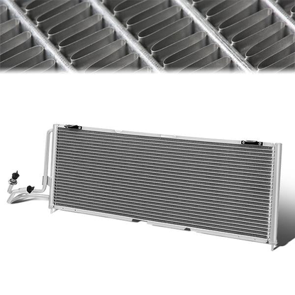 CONDENSADOR 97-01 JEEP CHEROKEE - FITS 2.5L L4 & 4.0L L6 ENGINE MODELS - ALUMINIUM