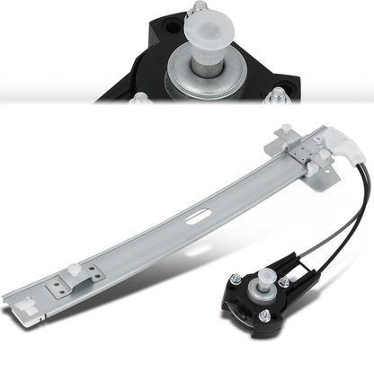 REGULADOR DE VENTANA WINDOW MOTORS & REGULATORS - METALLIC - 86-87 MAZDA B00/87-93 MAZDA B2200/87-93 MAZDA B2600 - METALLIC - BARE STEEL/PLASTIC