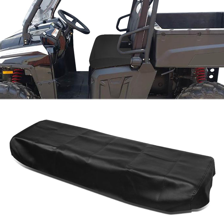 nan SEAT COVERS - LOWER SEAT COVER REPLACEMENT - 10-14 POLARIS 400/EV MIDSIZE/11-13 POLARIS 500 MIDSIZE/14-19 POLARIS RANGER 570 MIDSIZE/12-14 POLARIS 800 MIDSIZE - SYNTHETIC LEATHER - LEATHER GRAINED BLACK
