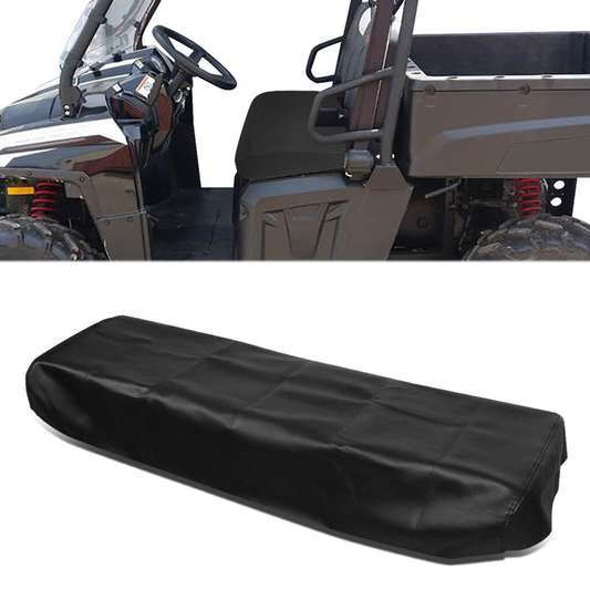 nan SEAT COVERS - LOWER SEAT COVER REPLACEMENT - 10-14 POLARIS 400/EV MIDSIZE/11-13 POLARIS 500 MIDSIZE/14-19 POLARIS RANGER 570 MIDSIZE/12-14 POLARIS 800 MIDSIZE - SYNTHETIC LEATHER - LEATHER GRAINED BLACK
