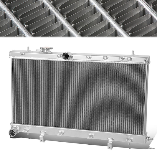 RADIADOR DE ALUMINIO RADIATOR - 2 ROWS - 02-07 SUBARU IMPREZA WRX STI EJ25 EJ MT