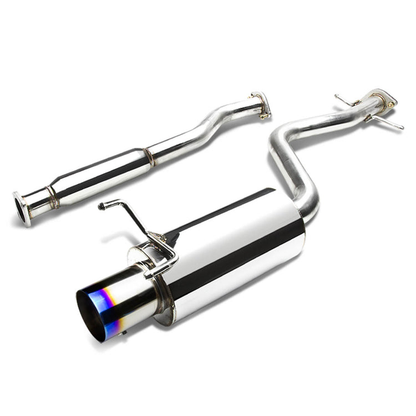 TUBERIA CATBACK CATBACK - 01-05 LEXUS IS300 - SINGLE BURNT TIP - STAINLESS STEEL