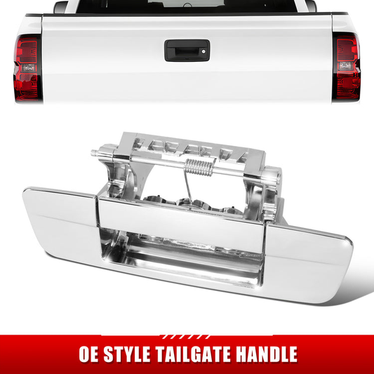 MANIJA DOOR HANDLE COVERS - 09-21 RAM 1500-3500 - ABS PLASTIC - CHROME