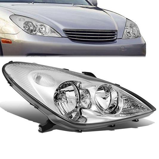 FAROS OE STYLE - 02-03 LEXUS ES300 / 04 LEXUS ES330 - USES 9005 HIGH/H7 LOW BEAM BULBS - RIGHT