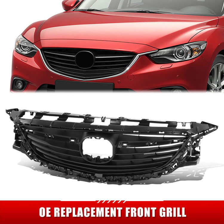 PARRILLA GRILLE - MZ 6 14-17/18-21/ GRILLE ASS'Y 14-17/ MAT-BLACK//PARTS.NO,MA1200192//OEM NO,GHP950712E