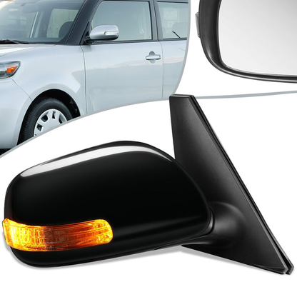 RETROVISOR MIRROR - OEM - 08-15 SCION XB - POWERED - PAINTABLE - BLACK - RIGHT