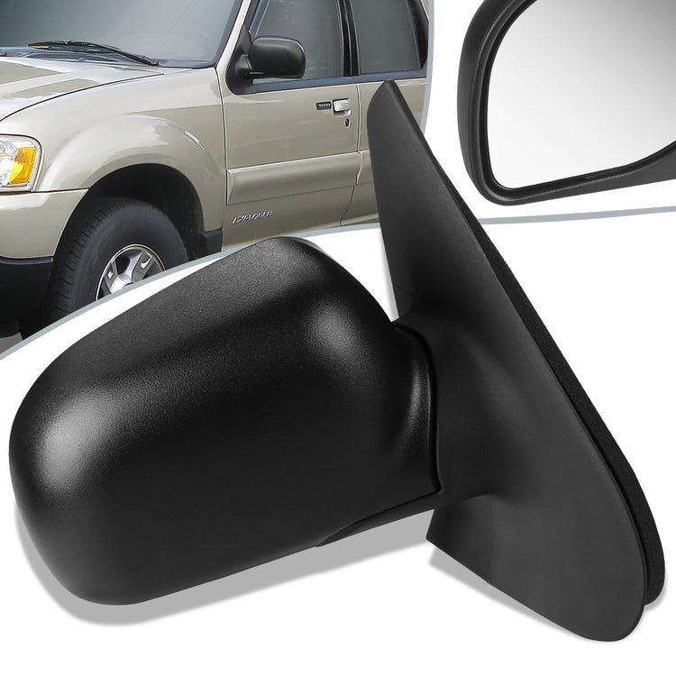RETROVISOR MIRROR - OEM - 01-05 FORD EXPLORER SPORT TRAC - POWERED - TEXTURED - BLACK - RIGHT