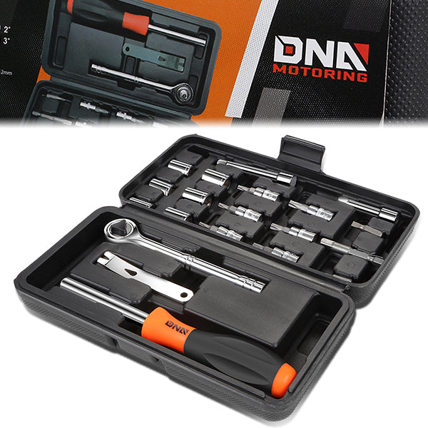 HERRAMIENTAS DNA LOGO - HEADLIGHT TOOL KIT - 20PCS - BLACK / ORANGE