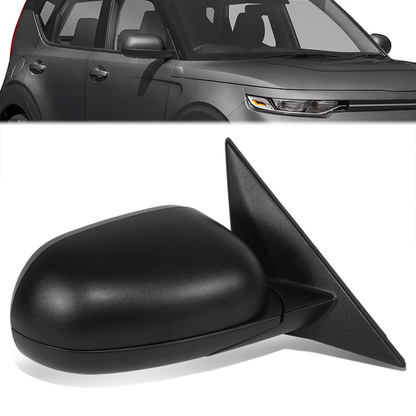 RETROVISOR MIRROR - OE STYLE - KIA SOUL 2020-2022 - WITH POWER FOLD WITH HEATED GLASS WITH TURN SIGNAL WITH BLIND SPOT - PASSENGER RIGHT SIDE - BLACK