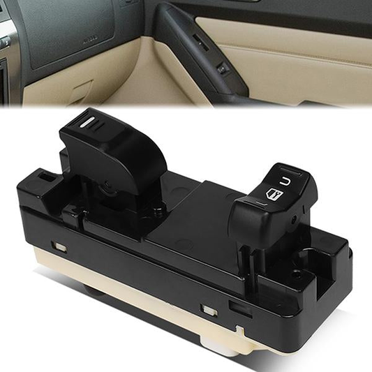 INTERRUPTOR ELEVADOR ELECTRICO 04-12 CHEVY COLORADO, GMC CANYON / 06-10 HUMMER H3 / 09-10 HUMMER H3T / 2006 ISUZU I-280, I-350 / 07-08 ISUZU I-290, I-370 - PASSENGER SIDE - BLACK