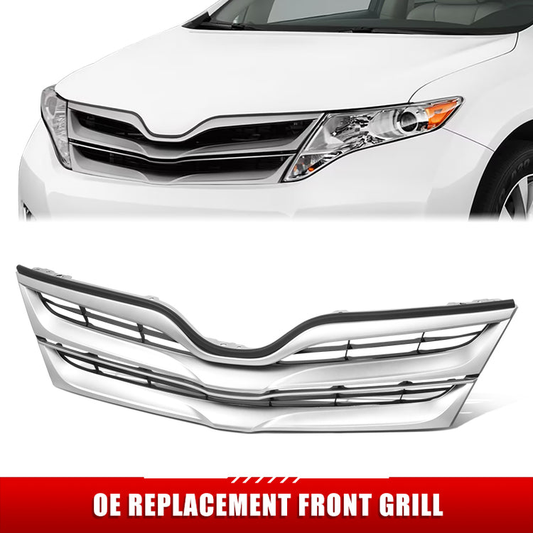 PARRILLA GRILLE - TY VEZA 13-16/ GRILLE ASS'Y/ PAINTED SILVER/BLACK//PARTS.NO,TO1200359//OEM NO,531010T020