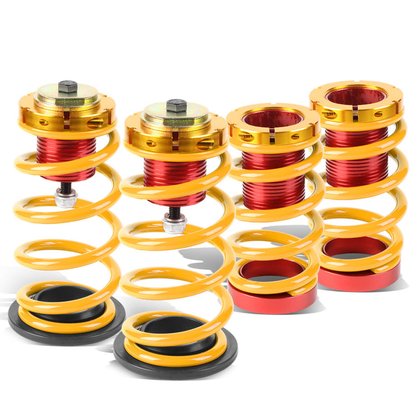 COILOVER 12-15 HONDA CIVIC - RED SLEEVE / GOLD TOP / GOLD SPRING