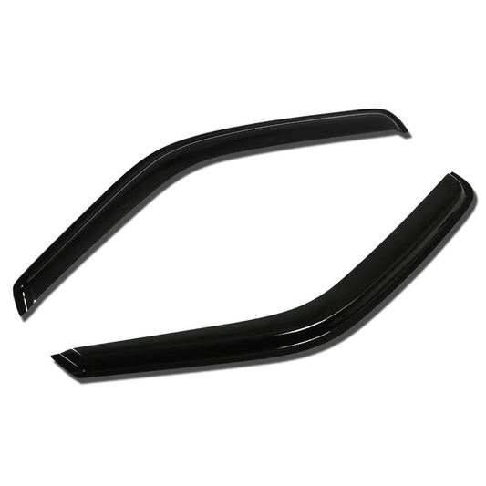 PROTECTOR DE VENTANA WINDOW VISORS - 03-09 GMC C5500 TOPKICK / 03-09 CHEVY C4500 KODIAK / 03-07 CHEVY C5500 KODIAK / CHEVY EXPRESS 1500, EXPRESS 2500, EXPRESS 3500 / 96-14 GMC SAVANA 1500, SAVANA 2500, SAVANA 3500 - 2PCS - DARK SMOKE