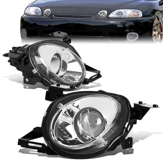 FAROS 92-00 LEXUS SC300 / 400 2-DOOR - PROJECTOR - CHROME HOUSING - 9006 LOW BEAM / 9005 HIGH BEAM