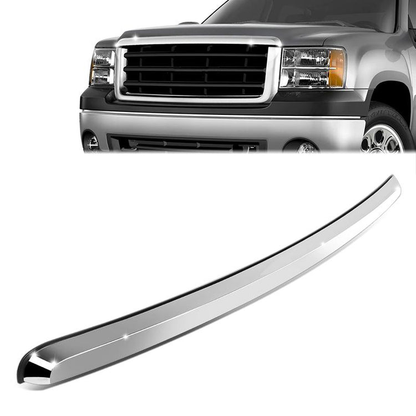 nan HOOD MOLDING TRIM - 07-13 GMC SIERRA 1500, 2500HD - CHROME