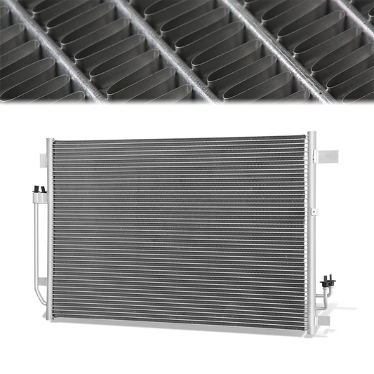 CONDENSADOR NISSAN MURANO 2009-2014 / NISSAN QUEST 2011-2017 - ALUMINUM - SILVER