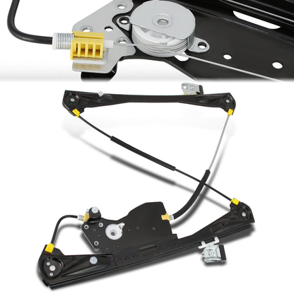 REGULADOR DE VENTANA WINDOW MOTORS & REGULATORS - METALLIC - 00-02 LINCOLN LS - METALLIC - BARE STEEL/PLASTIC