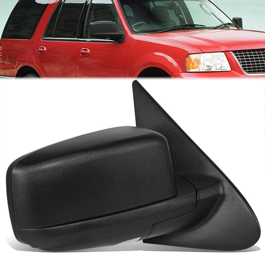 RETROVISOR MIRROR - OE STYLE - FORD EXPEDITION 2003 - WITH POWER WITH HEATED GLASS - PASSENGER RIGHT SIDE - BLACK