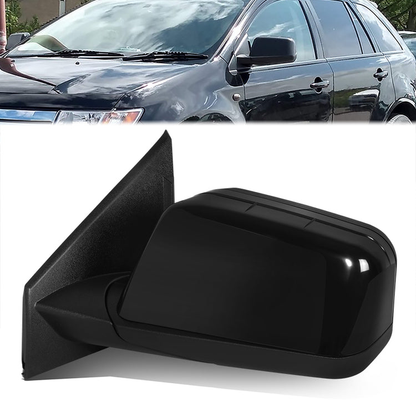 RETROVISOR MIRROR - OE STYLE - FORD EDGE 07 - WITH POWER WITH HEATED WITH MEMORY WITH PUDDLE - DRIVER SIDE - PAINT TO MATCH - BLACK