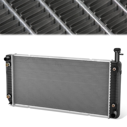 RADIADOR RADIATOR - OEM - CHEVROLET EXPRESS 2500 2003-2004 / CHEVROLET EXPRESS 3500 2003-2004 / GMC SAVANA 2500 2003-2004 / GMC SAVANA 3500 2003-2004 - WITH 4.8L, 6.0L ENGINES - DPI 2713