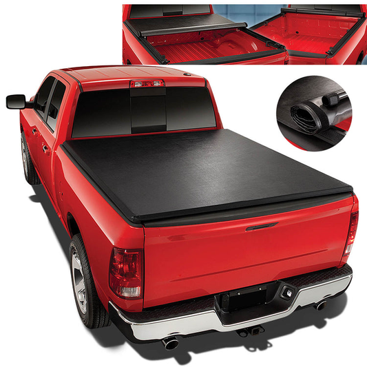 TAPADERA DE CAJUELA TONNEAU COVER - ROLL-UP - 15-19 CHEVY COLORADO, GMC CANYON - FITS 5FT FLEETSIDE / STYLESIDE BED MODELS ONLY