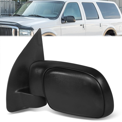 RETROVISOR MIRROR - OE STYLE - FORD EXCURSION 00-05 - WITH POWER WITH HEATED GLASS - DRIVER SIDE - PAINT TO MATCH - BLACK