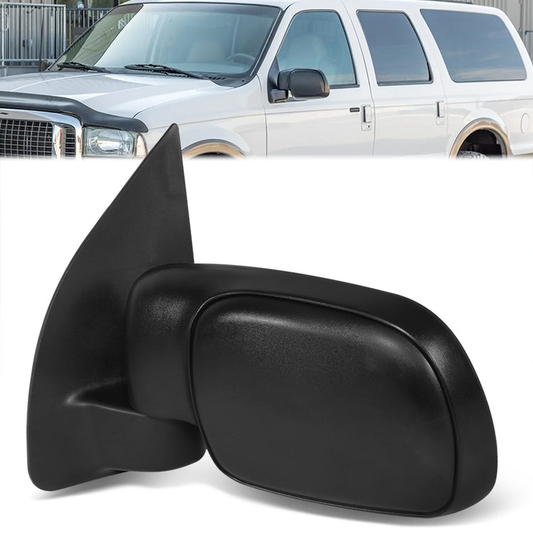 RETROVISOR MIRROR - OE STYLE - FORD EXCURSION 00-05 - WITH POWER WITH HEATED GLASS - DRIVER SIDE - PAINT TO MATCH - BLACK