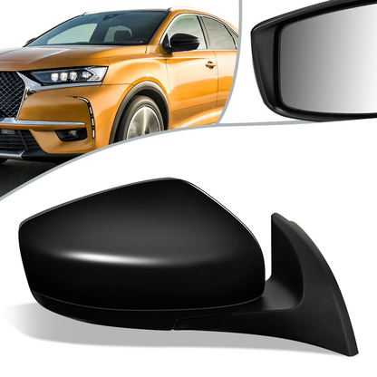 RETROVISOR MIRROR - OEM - 18-19 NISSAN LEAF - POWERED - HEATED - FOLDING - BLACK MATERIAL - RIGHT