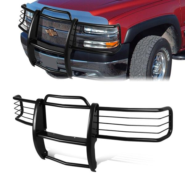 BURRERA 01-06 CHEVY SILVERADO 1500HD, 2500HD, 3500 HD / 2007 CLASSIC - BLACK