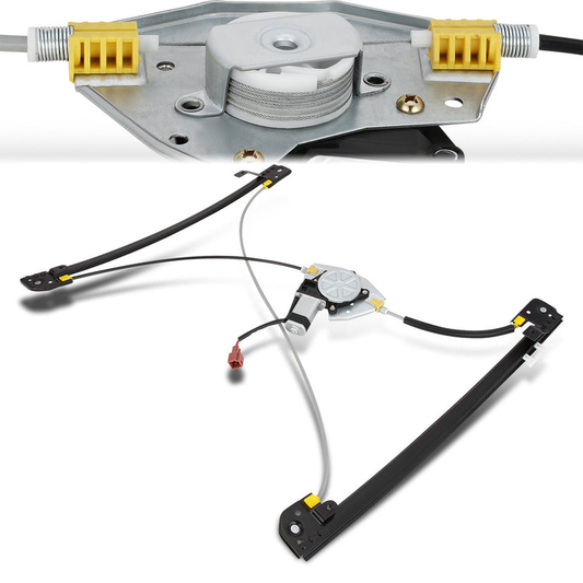 REGULADOR DE VENTANA WINDOW MOTORS & REGULATORS - METALLIC - 01-03 CHRYSLER TOWN & COUNTRY/01-03CHRYSLER VOYAGER/01-03 DODGE CARAVAN/01-03 DODGE GRAND CARAVAN - METALLIC - BARE STEEL/PLASTIC