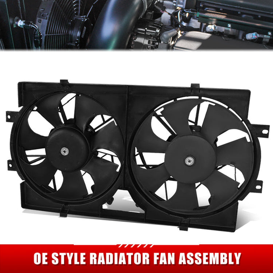 ABANICOS OE STYLE -CHRYSLER CIRRUS 1995-2000 / DODGE STRATUS 1995-2000 2.5L MODELS - W/4592084-5/4761509/4798895/4761507 - W/ MODULE STAMPED 4662156