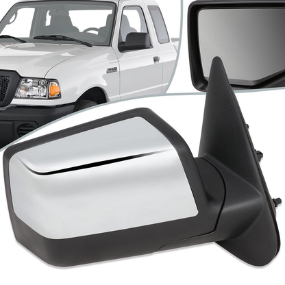 RETROVISOR MIRROR - OEM - 06-11 FORD RANGER - POWERED - BLACK - RIGHT