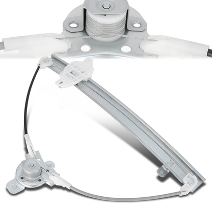 REGULADOR DE VENTANA WINDOW MOTORS & REGULATORS - METALLIC - 95-99 HYUNDAI ACCENT SEDAN - METALLIC - BARE STEEL/PLASTIC