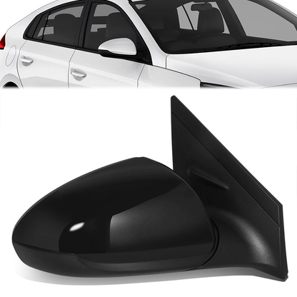 RETROVISOR MIRROR - OE STYLE - HYUNDAI IONIQ 17-22 - WITH POWER WITH HEATED GLASS - FOR PLUG-IN EV SE LIMITED - PASSENGER SIDE - PAINT TO MATCH - BLACK