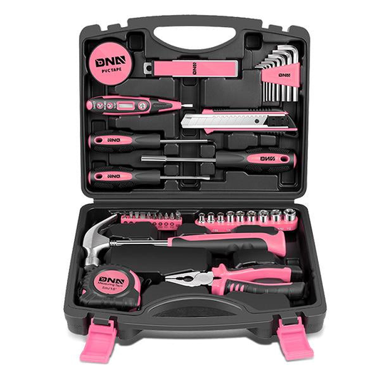 HERRAMIENTAS 46PCS - BLACK / PINK
