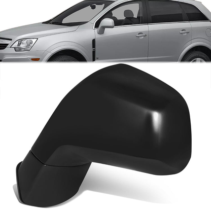RETROVISOR MIRROR - OE STYLE - CHEVROLET CAPTIVA SPORT 13-15 - SATURN VUE 08-10 - WITH POWER - DRIVER SIDE - PAINT TO MATCH - BLACK