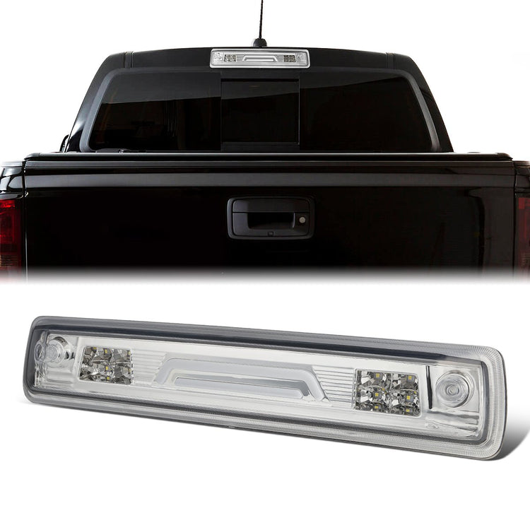 LUZ DE FRENO 15-18 CHEVY COLORADO, GMC CANYON - 3D - LED - CHROME