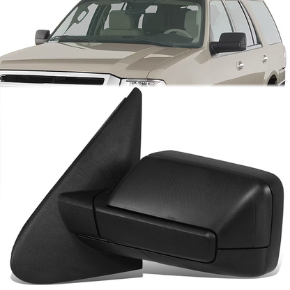 RETROVISOR MIRROR - OE STYLE - FORD EXPEDITION 07-14 - WITH POWER - DRIVER SIDE - PAINT TO MATCH - BLACK