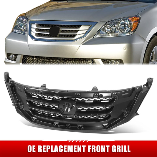 PARRILLA GRILLE - HD ODYSSY '08-'10/ GRILLE ASS'Y/ MAT-BLACK//PARTS.NO,HO1200190//OEM NO,71121SHJA02