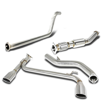 TUBERIA CATBACK CATBACK - 03-05 DODGE NEON SRT-4 - DUAL TIP - STAINLESS STEEL