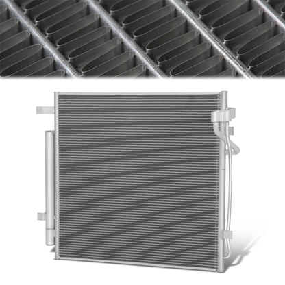 CONDENSADOR HYUNDAI SONATA 2020-2022 - FOR 1.6L TURBO MODEL - ALUMINIUM