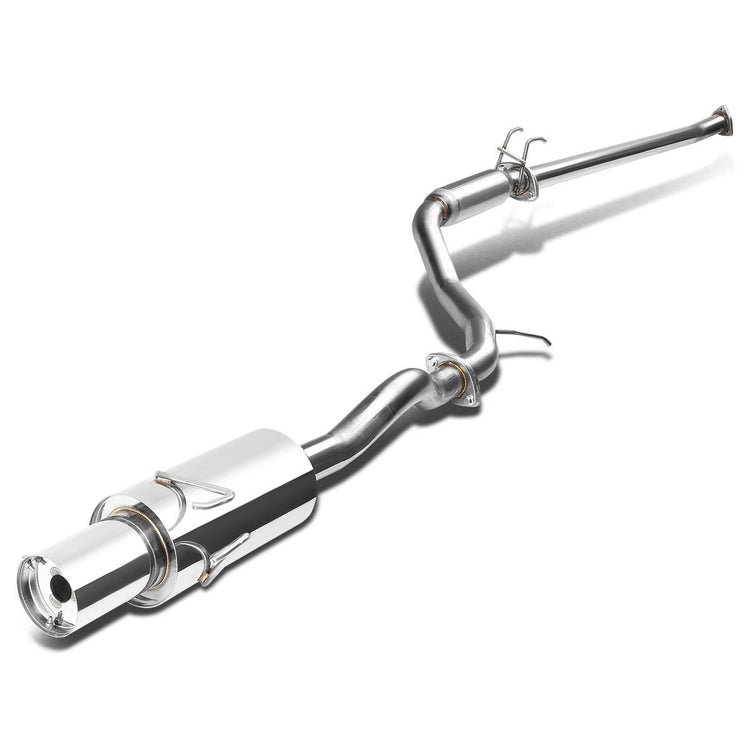 TUBERIA CATBACK CATBACK - 06-08 HONDA CIVIC EX - SINGLE TIP - STAINLESS STEEL