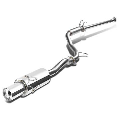 TUBERIA CATBACK CATBACK - 06-08 HONDA CIVIC EX - SINGLE TIP - STAINLESS STEEL