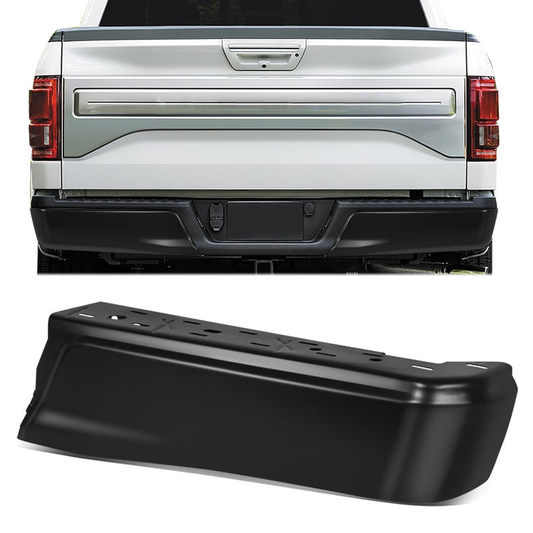 DEFENSA 15-20 FORD F-150-BLACK,RIGHT,WITHOUT SENSOR HOLE - RIGHT - BLACK