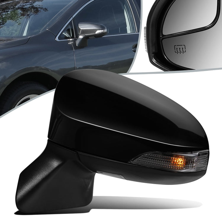 RETROVISOR MIRROR - OEM - 13-16 TOYOTA VENZA - POWERED - HEATED - W/ SIGNAL LIGHT - W/ MEMORY - W/ PUDDLE LIGHT - POWER FOLDING - BLACK MATERIAL - LEFT